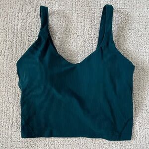 Lululemon Ribbed Align Tank — Storm Teal